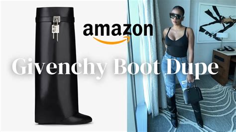 givenchy replica sock boots|givenchy lock boots dupe.